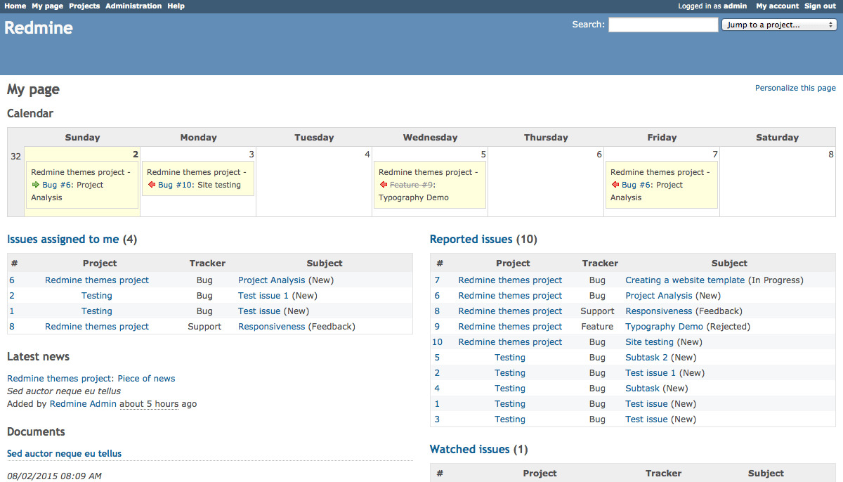 Redmine вставка изображения