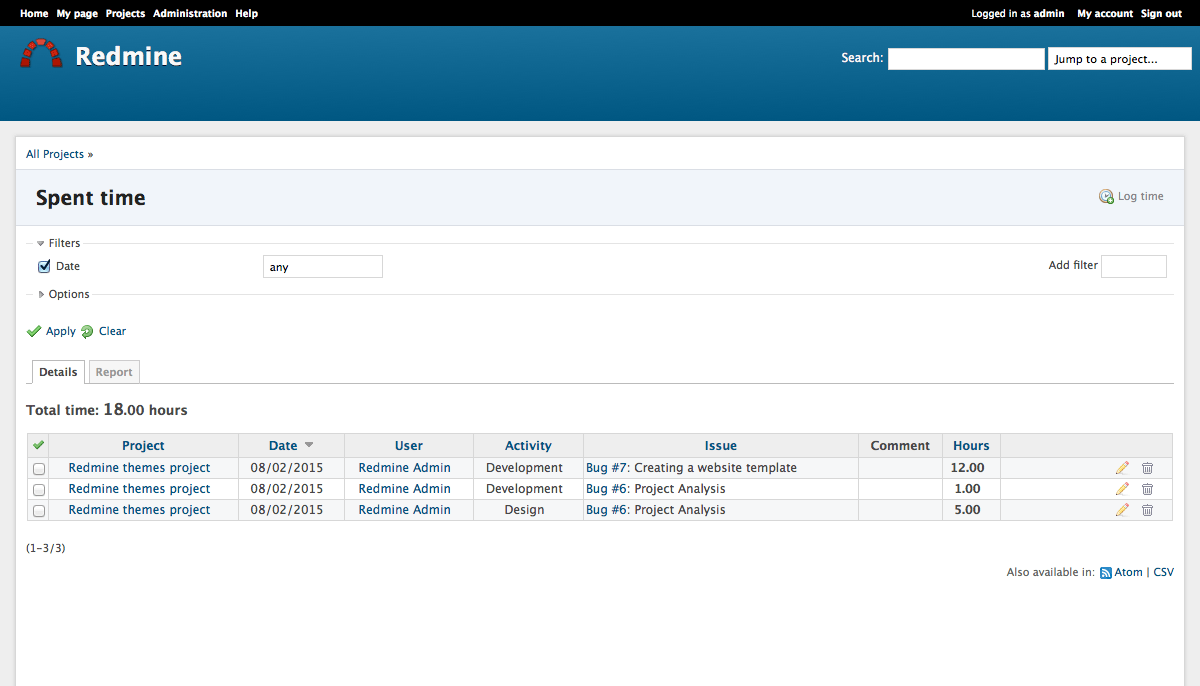 Redmine управление проектами