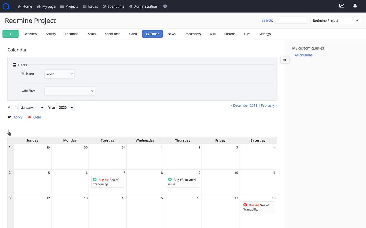Redmine размер изображения